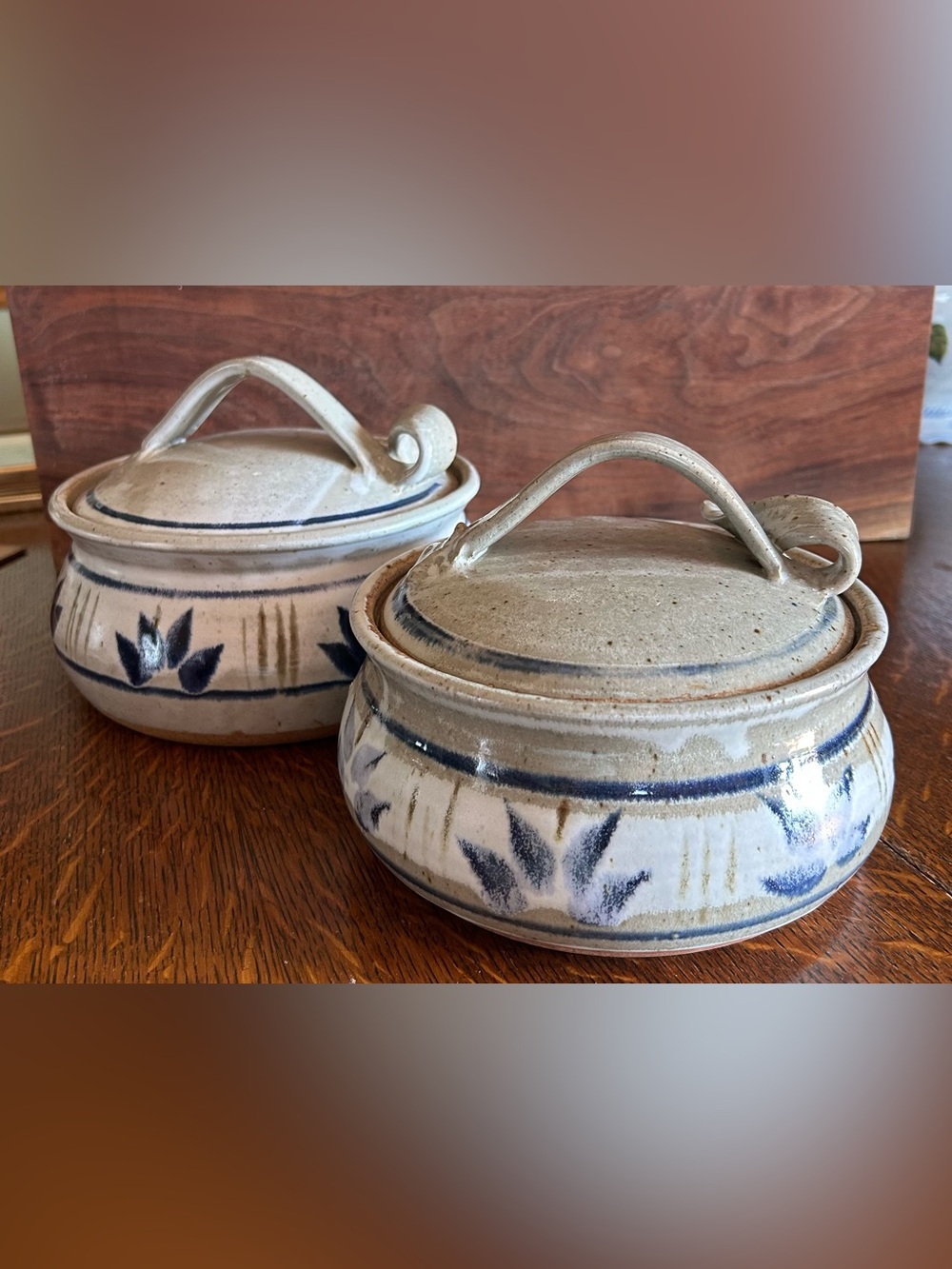 Brinker Pots set of 2 casserole dishes with lids